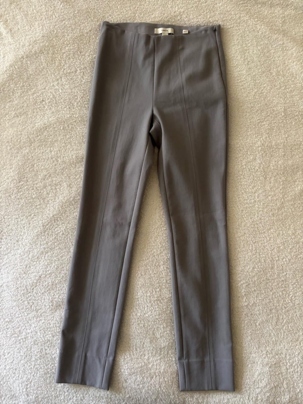 Vince Gray Ponte Knit Slim Pants Size XS